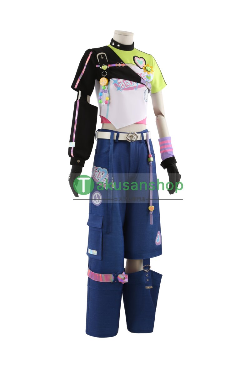 画像2: あんスタ あんさんぶるスターズ   十周年 PM6:∞ ピーエム・シックスむげんだい らびゅ&ピース伝説 日々樹渉 椎名ニキ 仁兎なずな 紫之創 三毛縞斑 ユメ 風 コスチューム コスプレ衣装 オーダーメイド (2)