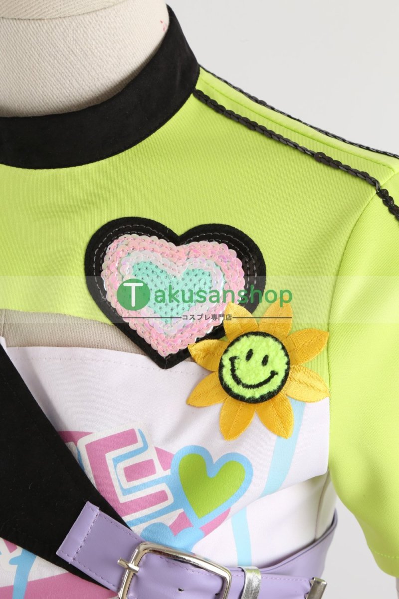 画像9: あんスタ あんさんぶるスターズ   十周年 PM6:∞ ピーエム・シックスむげんだい らびゅ&ピース伝説 日々樹渉 椎名ニキ 仁兎なずな 紫之創 三毛縞斑 ユメ 風 コスチューム コスプレ衣装 オーダーメイド (9)