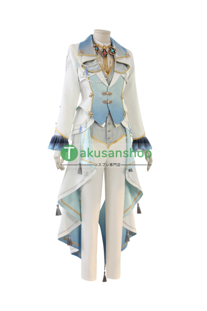 画像2: あんスタ あんさんぶるスターズ   愛を語らうヴェリテ 大いなる愛の前に全ては巡り来る Eden  乱凪砂  巴日和  七種茨 漣ジュン   風 コスチューム コスプレ衣装 オーダーメイド (2)