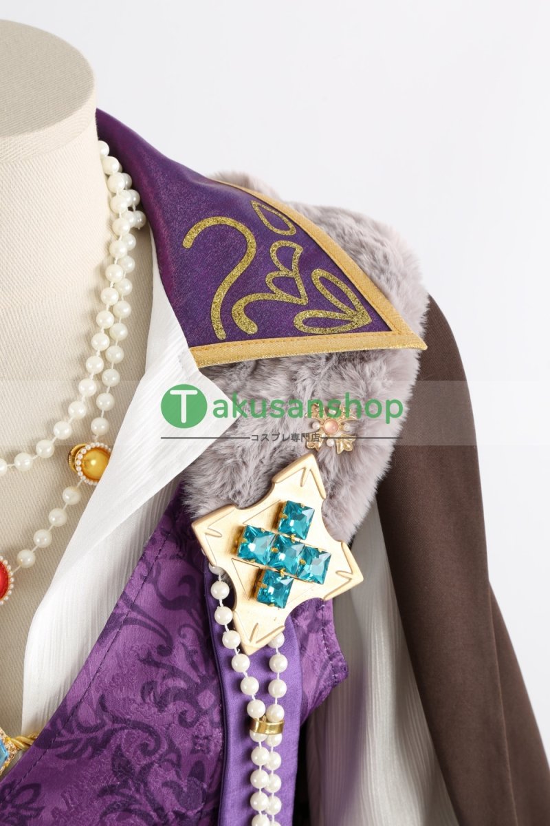 画像10: あんスタ あんさんぶるスターズ   ロイヤルフラッシュ 天城燐音 羽風薫  月永レオ 七種茨  風 コスチューム コスプレ衣装 オーダーメイド (10)