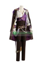 画像2: あんスタ あんさんぶるスターズ   ロイヤルフラッシュ 天城燐音 羽風薫  月永レオ 七種茨  風 コスチューム コスプレ衣装 オーダーメイド (2)