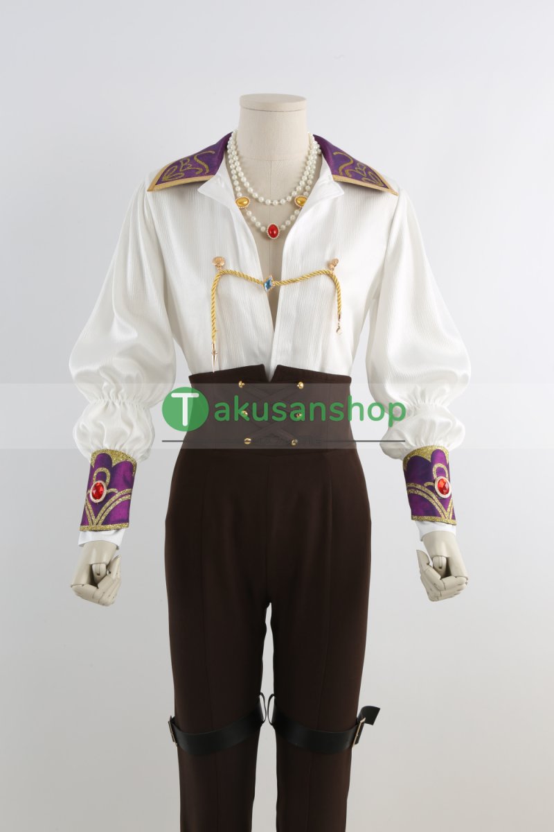 画像25: あんスタ あんさんぶるスターズ   ロイヤルフラッシュ 天城燐音 羽風薫  月永レオ 七種茨  風 コスチューム コスプレ衣装 オーダーメイド (25)