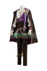 画像3: あんスタ あんさんぶるスターズ   ロイヤルフラッシュ 天城燐音 羽風薫  月永レオ 七種茨  風 コスチューム コスプレ衣装 オーダーメイド (3)