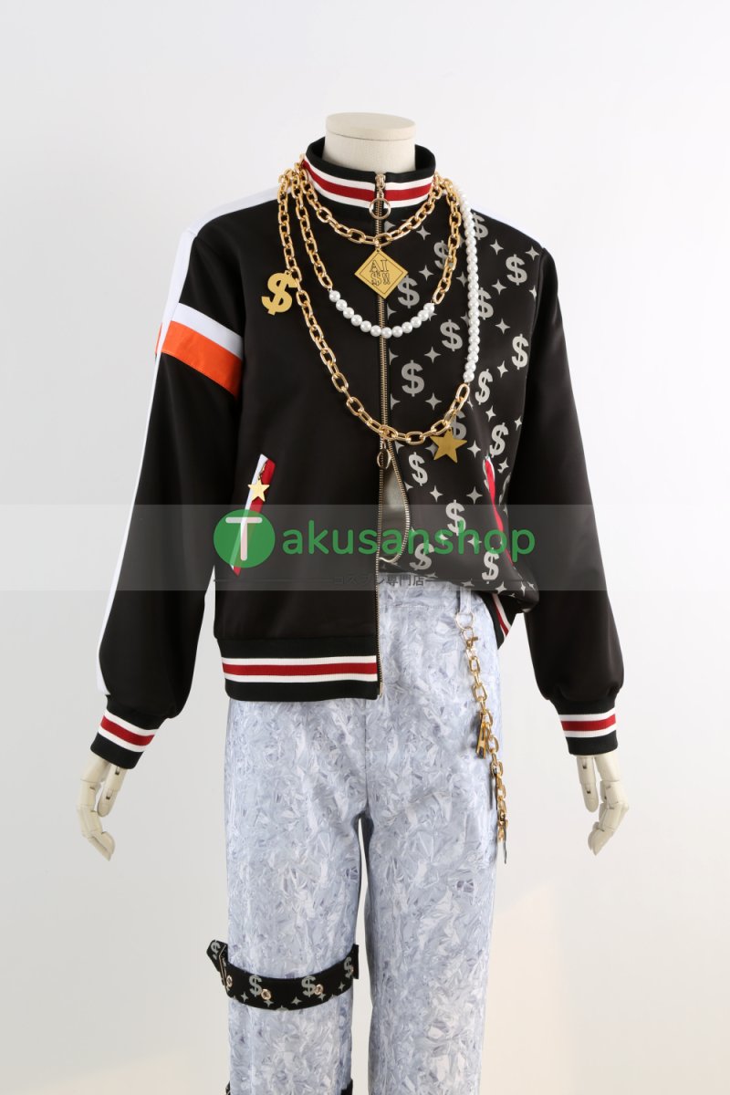 画像5: あんスタ あんさんぶるスターズ   GODASH ごーだっしゅ  Ai☆$!!  シャッフルユニット 明星スバル 天城一彩 葵ゆうた 天城燐音  エス   風 コスチューム コスプレ衣装 オーダーメイド (5)