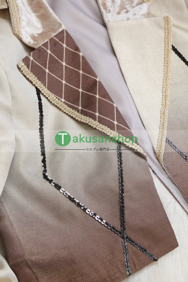 画像15: あんスタ あんさんぶるスターズ   MELLOW DEAR US 小鹿ジュイス 甘楽チトセ  円果望見 久遠舞珠  風 コスチューム コスプレ衣装 オーダーメイド (15)