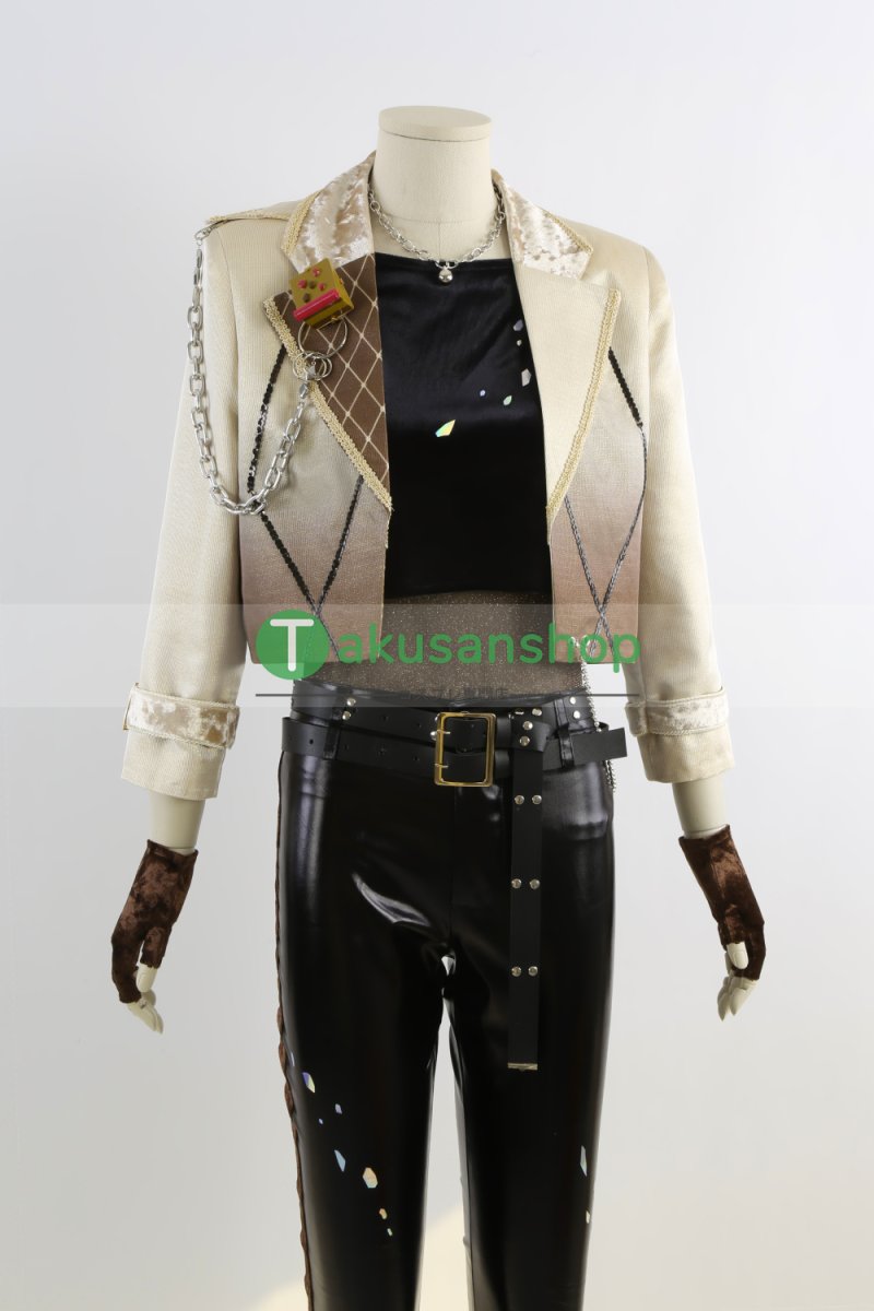 画像5: あんスタ あんさんぶるスターズ   MELLOW DEAR US 小鹿ジュイス 甘楽チトセ  円果望見 久遠舞珠  風 コスチューム コスプレ衣装 オーダーメイド (5)