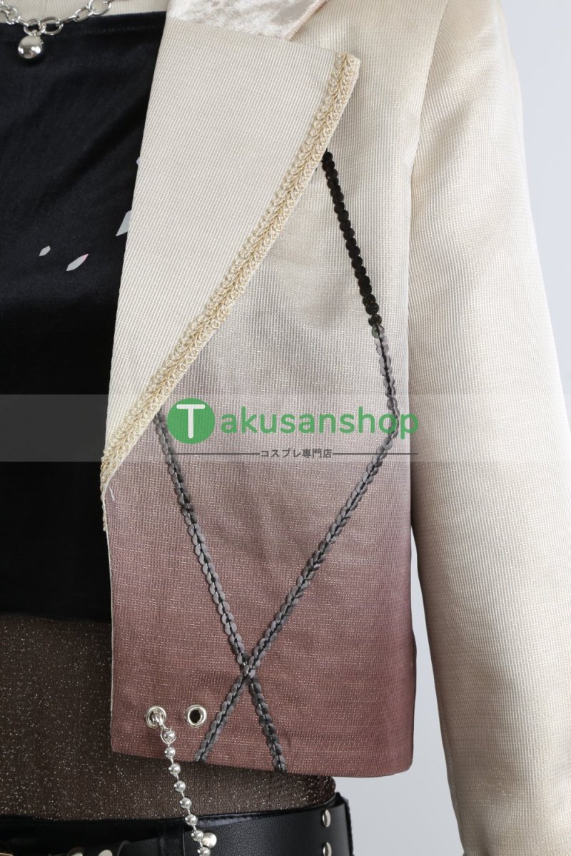 画像8: あんスタ あんさんぶるスターズ   MELLOW DEAR US 小鹿ジュイス 甘楽チトセ  円果望見 久遠舞珠  風 コスチューム コスプレ衣装 オーダーメイド (8)