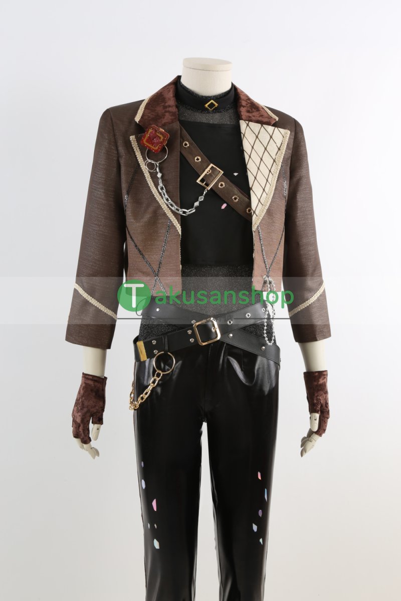 画像25: あんスタ あんさんぶるスターズ   MELLOW DEAR US 小鹿ジュイス 甘楽チトセ  円果望見 久遠舞珠  風 コスチューム コスプレ衣装 オーダーメイド (25)