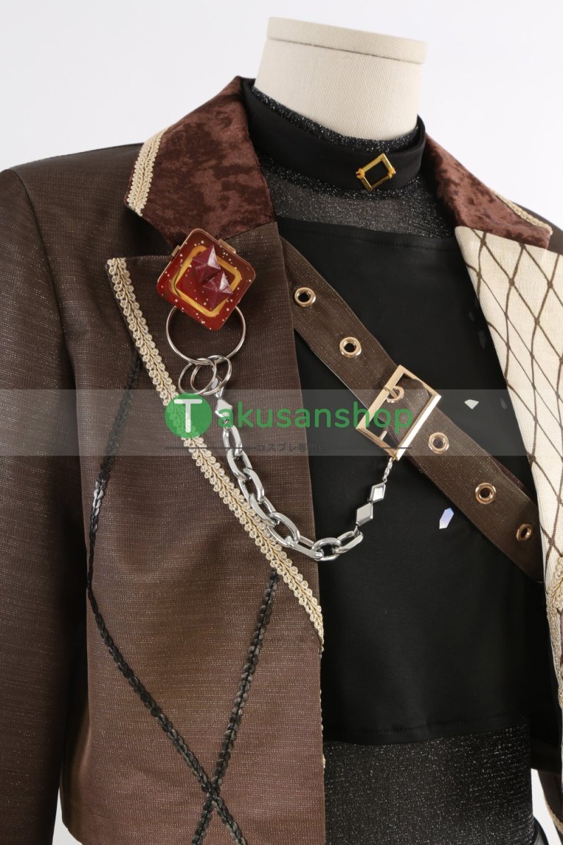 画像27: あんスタ あんさんぶるスターズ   MELLOW DEAR US 小鹿ジュイス 甘楽チトセ  円果望見 久遠舞珠  風 コスチューム コスプレ衣装 オーダーメイド (27)