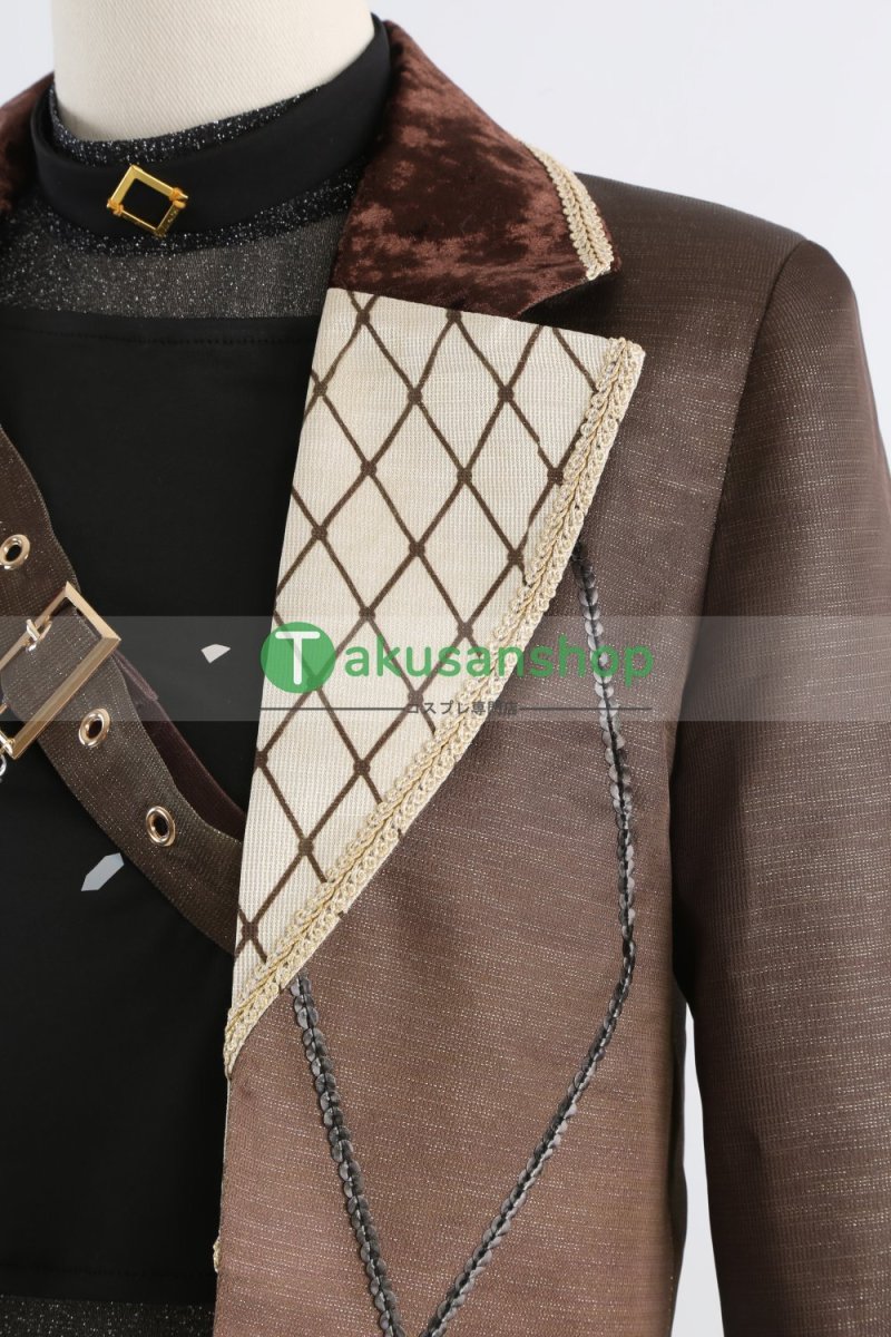 画像28: あんスタ あんさんぶるスターズ   MELLOW DEAR US 小鹿ジュイス 甘楽チトセ  円果望見 久遠舞珠  風 コスチューム コスプレ衣装 オーダーメイド (28)