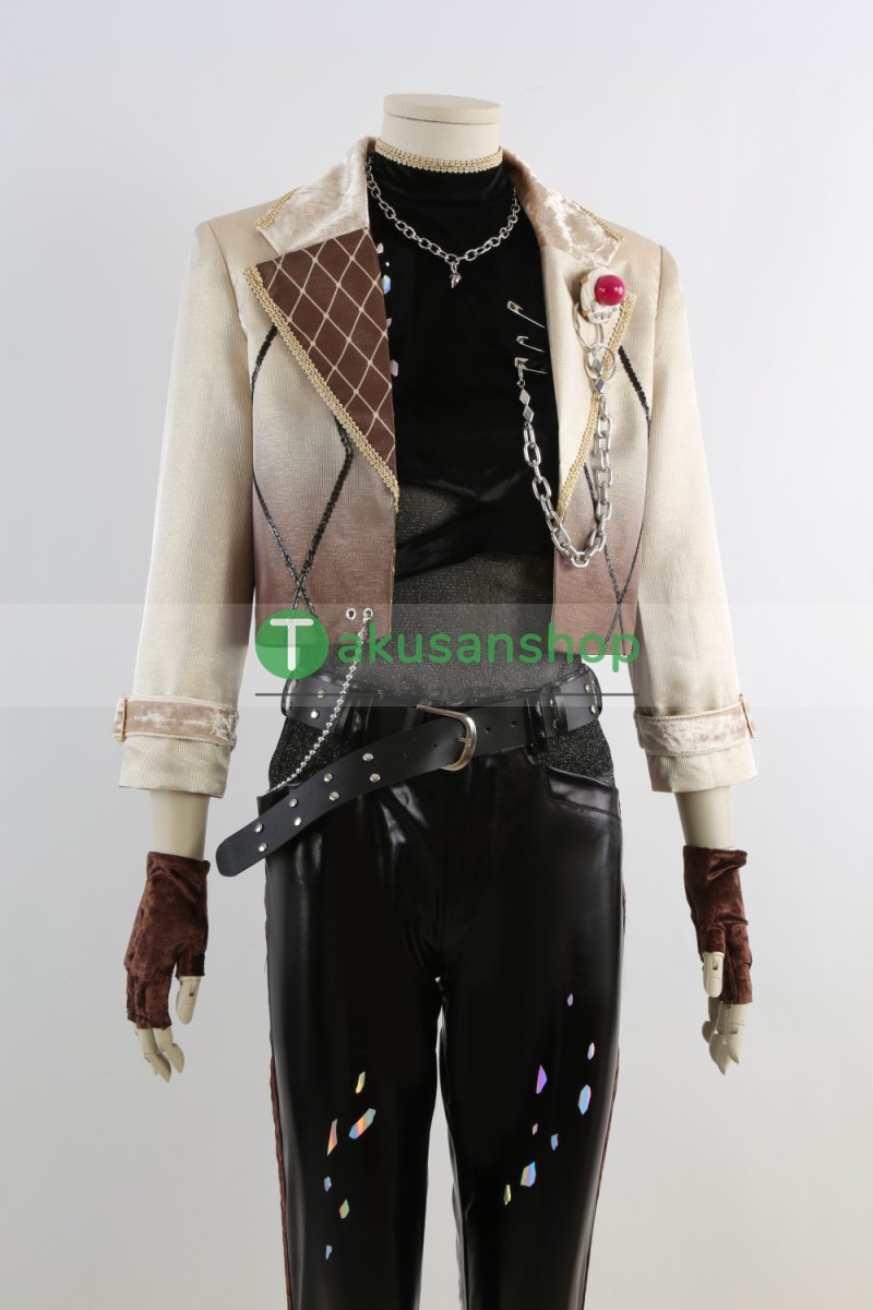 画像42: あんスタ あんさんぶるスターズ   MELLOW DEAR US 小鹿ジュイス 甘楽チトセ  円果望見 久遠舞珠  風 コスチューム コスプレ衣装 オーダーメイド (42)