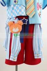画像10: あんスタ あんさんぶるスターズ   シャッフルユニット  クマクマレスＱ  レスQベアズ  仁兎なずな 月永レオ 姫宮桃李 遊木真 カンナ   風 コスチューム コスプレ衣装 オーダーメイド (10)