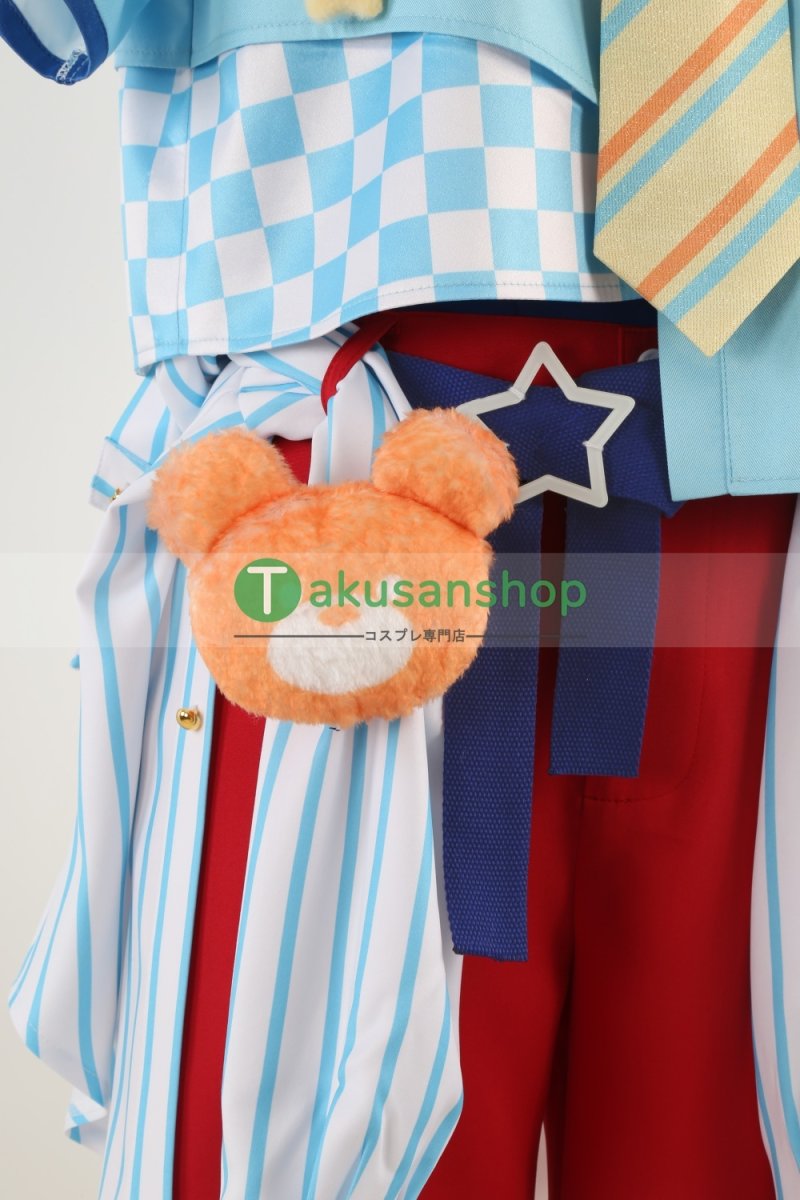 画像11: あんスタ あんさんぶるスターズ   シャッフルユニット  クマクマレスＱ  レスQベアズ  仁兎なずな 月永レオ 姫宮桃李 遊木真 カンナ   風 コスチューム コスプレ衣装 オーダーメイド (11)