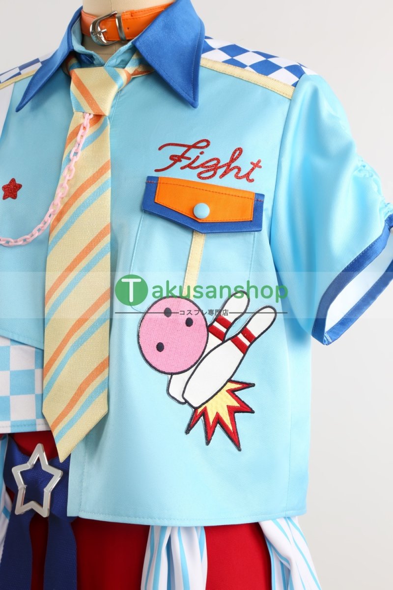 画像9: あんスタ あんさんぶるスターズ   シャッフルユニット  クマクマレスＱ  レスQベアズ  仁兎なずな 月永レオ 姫宮桃李 遊木真 カンナ   風 コスチューム コスプレ衣装 オーダーメイド (9)