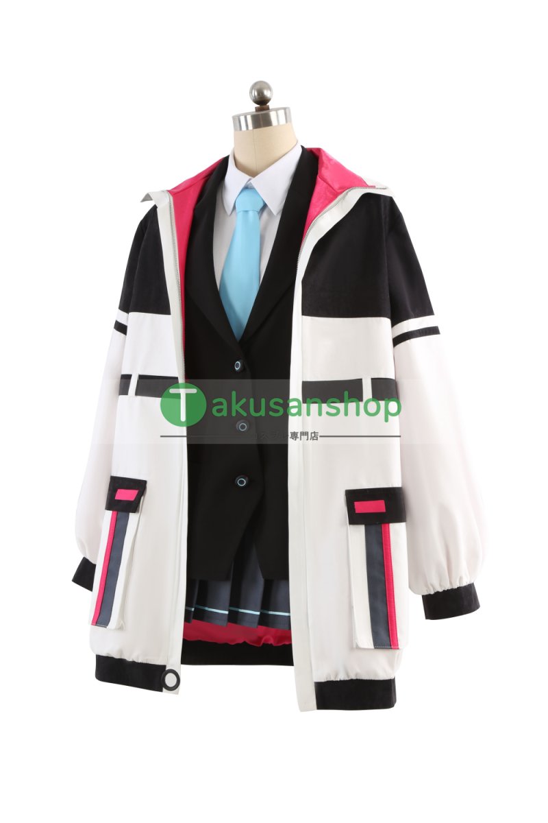 画像3: ブルアカ ブルーアーカイブ Blue Archive  Key  ケイ 風 コスチューム コスプレ衣装 オーダーメイド (3)