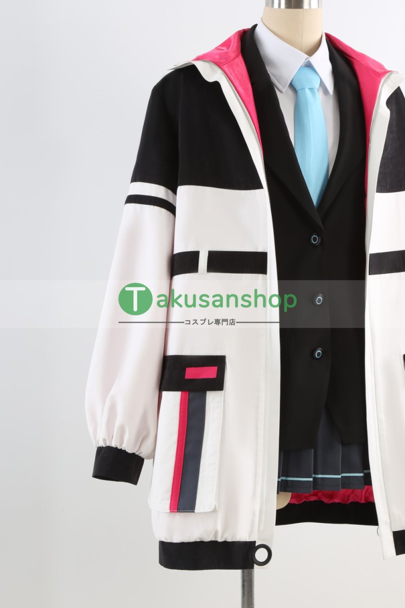 画像6: ブルアカ ブルーアーカイブ Blue Archive  Key  ケイ 風 コスチューム コスプレ衣装 オーダーメイド (6)