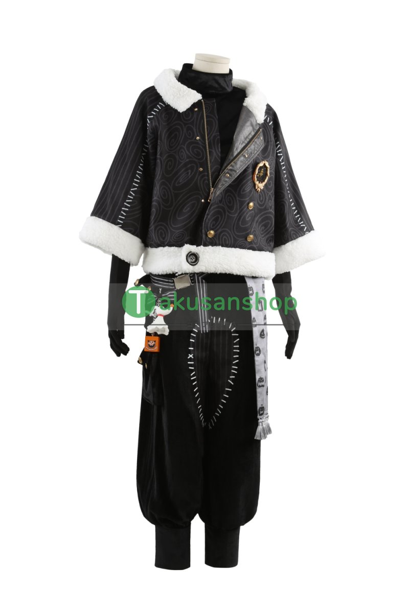 画像2: ツイステ ツイステッドワンダーランド  2025  Lost in the Book 初めてのクリスマス　 フロイド Floyd   風 コスチューム コスプレ衣装 オーダーメイド (2)