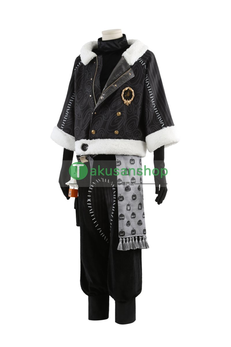 画像3: ツイステ ツイステッドワンダーランド  2025  Lost in the Book 初めてのクリスマス　 フロイド Floyd   風 コスチューム コスプレ衣装 オーダーメイド (3)