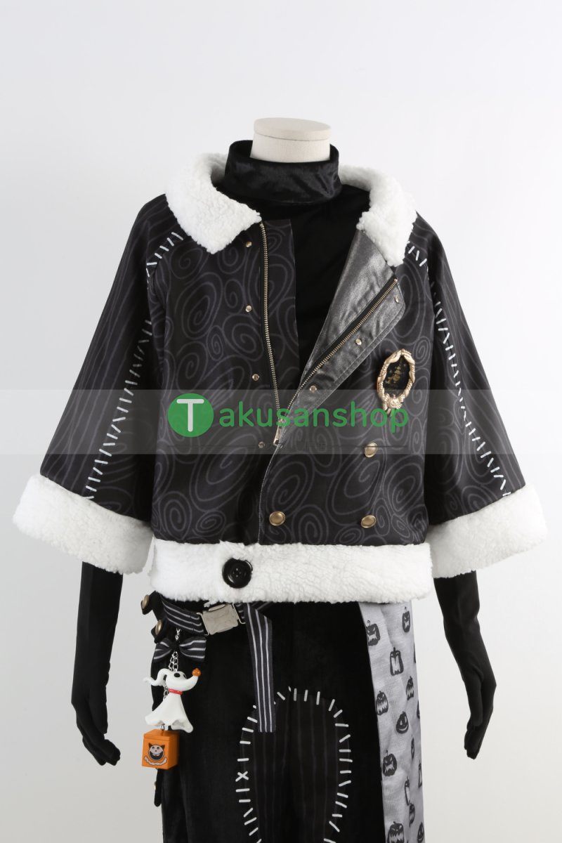 画像5: ツイステ ツイステッドワンダーランド  2025  Lost in the Book 初めてのクリスマス　 フロイド Floyd   風 コスチューム コスプレ衣装 オーダーメイド (5)