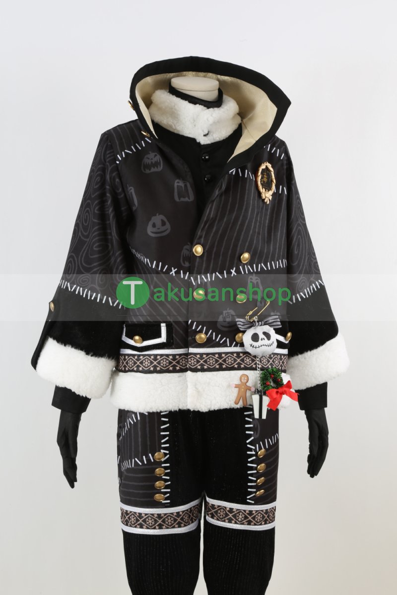画像5: ツイステ ツイステッドワンダーランド  2025  Lost in the Book 初めてのクリスマス　Deuce　デュース   風 コスチューム コスプレ衣装 オーダーメイド (5)