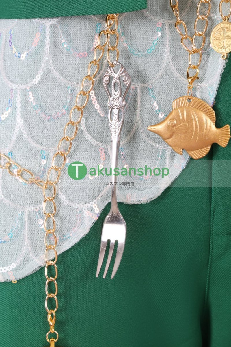 画像16: ツイステ ツイステッドワンダーランド  マリナフィーネ寮　Rielle  リエーレ   風 コスチューム コスプレ衣装 オーダーメイド (16)