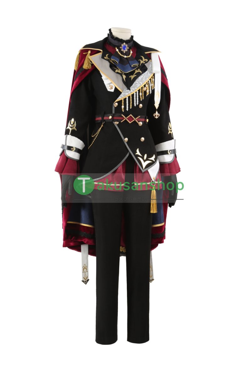 画像2: あんスタ あんさんぶるスターズ   感謝祭 Knights Secret Masquerade  朱桜司  月永レオ 瀬名泉 朔間凛月  鳴上嵐  風 コスチューム コスプレ衣装 オーダーメイド (2)