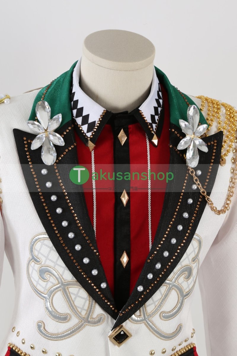 画像9: あんスタ あんさんぶるスターズ   11周年 CALL YOUR NAME!!  天祥院英智 姫宮桃李 明星スバル 衣更真緒 深海奏汰 白鳥藍良 風早巽  巴日和 七種茨 桜河こはく HiMERU 朔間零 羽風薫 紫之創 朱桜司  朔間凛月   風 コスチューム コスプレ衣装 オーダーメイド (9)