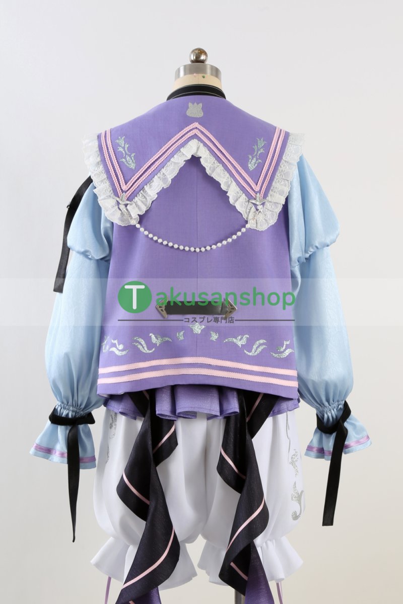 画像13: あんスタ   イベントワールドツアー編　The・プリティカルパレード   Special for Princess!  ユメ　カンナ　エス　ライカ　冴霧笑主 　花群冬芽　名都神無　 宝丈萊香   風 コスチューム コスプレ衣装 オーダーメイド (13)