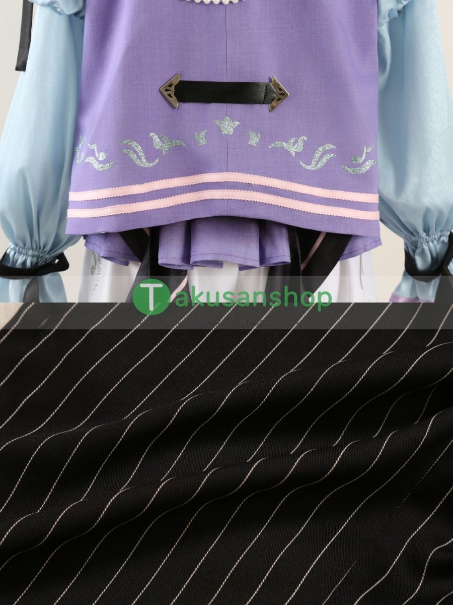 画像19: あんスタ   イベントワールドツアー編　The・プリティカルパレード   Special for Princess!  ユメ　カンナ　エス　ライカ　冴霧笑主 　花群冬芽　名都神無　 宝丈萊香   風 コスチューム コスプレ衣装 オーダーメイド (19)