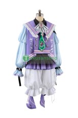画像2: あんスタ   イベントワールドツアー編　The・プリティカルパレード   Special for Princess!  ユメ　カンナ　エス　ライカ　冴霧笑主 　花群冬芽　名都神無　 宝丈萊香   風 コスチューム コスプレ衣装 オーダーメイド (2)