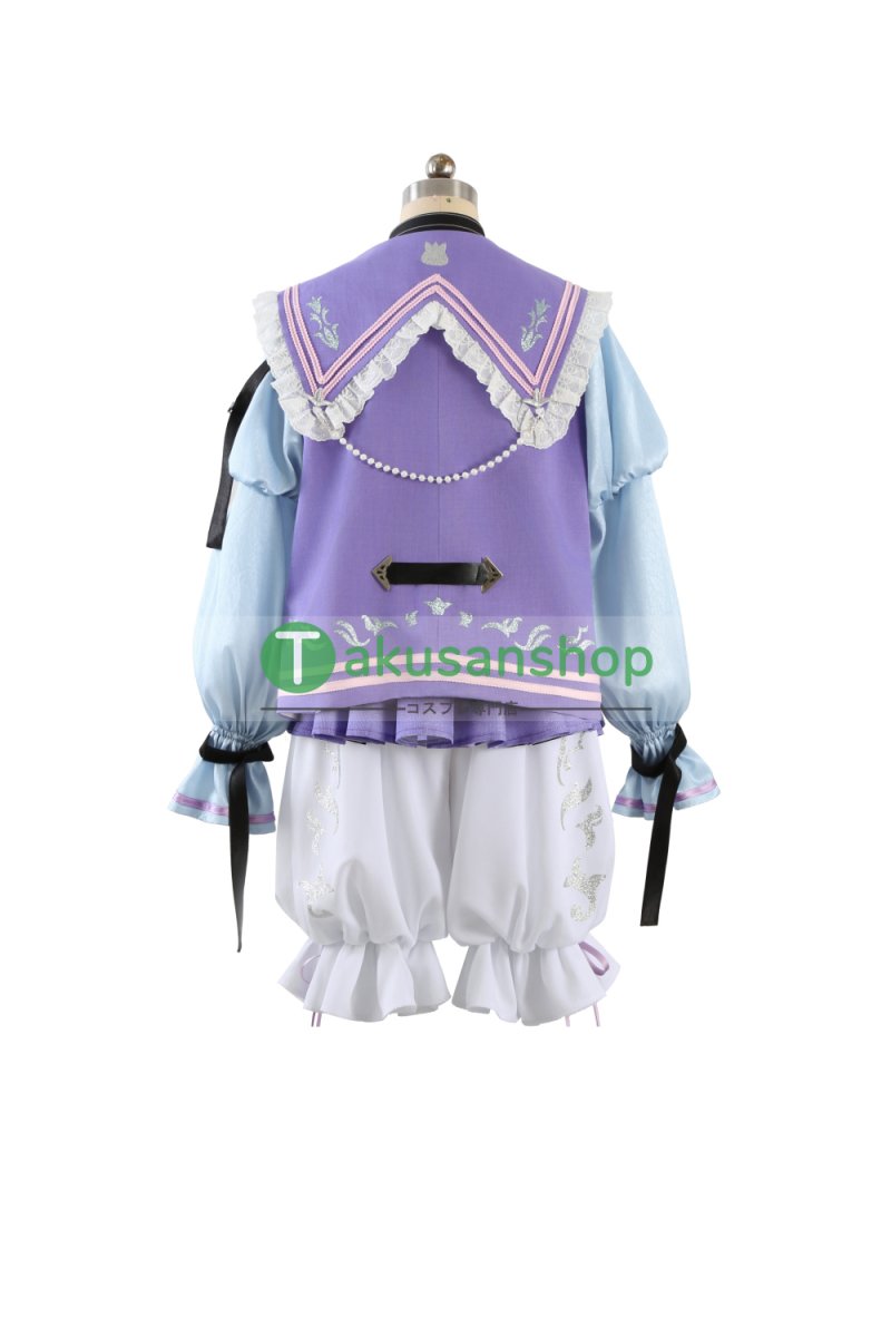 画像23: あんスタ   イベントワールドツアー編　The・プリティカルパレード   Special for Princess!  ユメ　カンナ　エス　ライカ　冴霧笑主 　花群冬芽　名都神無　 宝丈萊香   風 コスチューム コスプレ衣装 オーダーメイド (23)