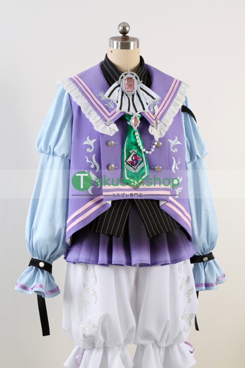 画像5: あんスタ   イベントワールドツアー編　The・プリティカルパレード   Special for Princess!  ユメ　カンナ　エス　ライカ　冴霧笑主 　花群冬芽　名都神無　 宝丈萊香   風 コスチューム コスプレ衣装 オーダーメイド (5)
