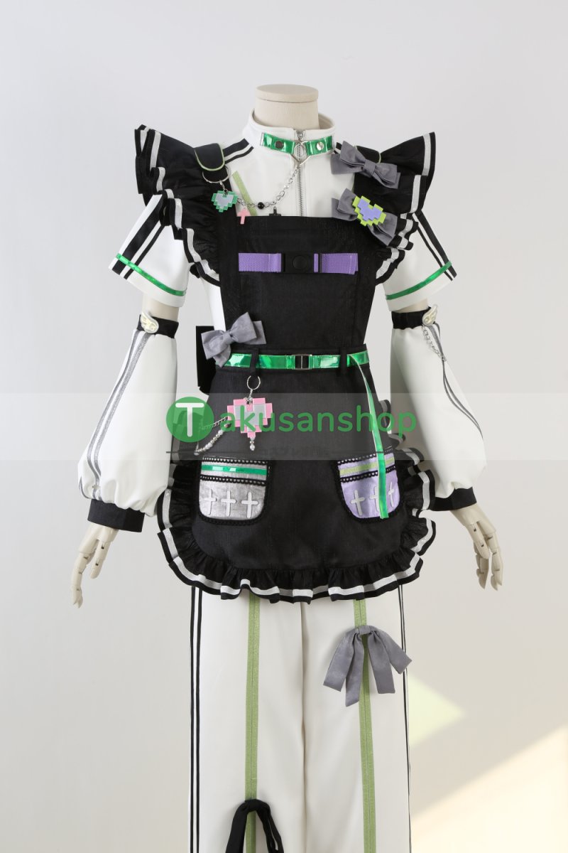 画像5: あんスタ  あんさんぶるスターズ   萌え萌え文化祭 MEME:ID  桜河こはく　礼瀬マヨイ　紫之創　甘楽チトセ   風 コスチューム コスプレ衣装 オーダーメイド (5)