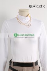 画像17: プロセカ×あんスタ KING あんさんぶるスターズ！！ プロジェクトセカイ カラフルステージ！ feat.初音ミク 天城燐音 HiMERU 桜河こはく 椎名ニキ   風 コスチューム コスプレ衣装 オーダーメイド (17)