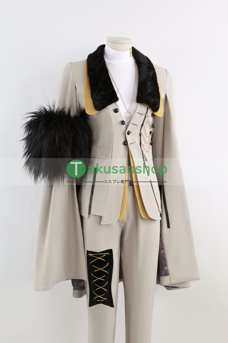 画像5: プロセカ×あんスタ KING あんさんぶるスターズ!! プロジェクトセカイ カラフルステージ! feat.初音ミク 天城燐音 HiMERU 桜河こはく 椎名ニキ   風 コスチューム コスプレ衣装 オーダーメイド (5)