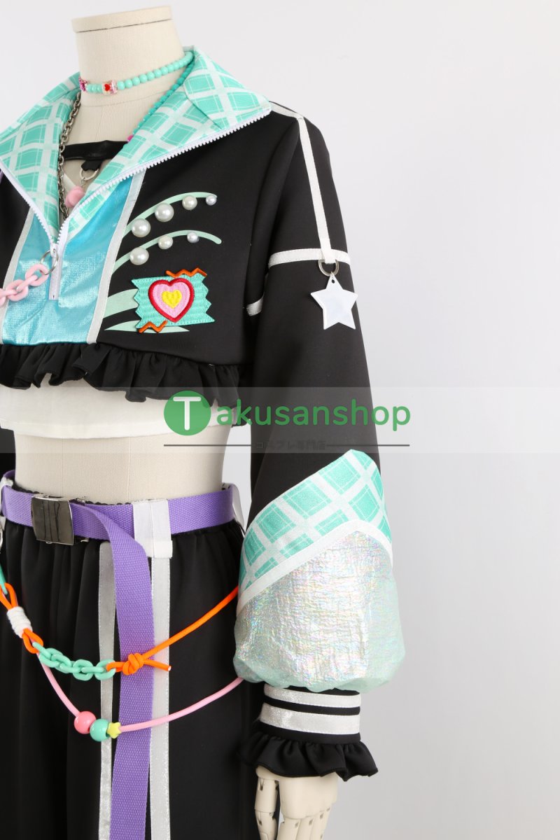 画像11: あんスタ あんさんぶるスターズ   ポッピン・メイリリー ライカ 宝丈萊香 風 コスチューム コスプレ衣装 オーダーメイド (11)