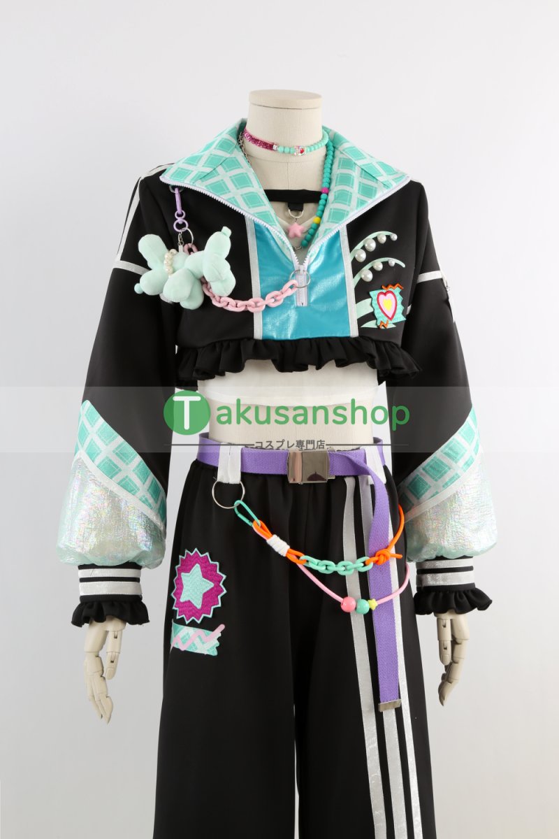 画像5: あんスタ あんさんぶるスターズ   ポッピン・メイリリー ライカ 宝丈萊香 風 コスチューム コスプレ衣装 オーダーメイド (5)