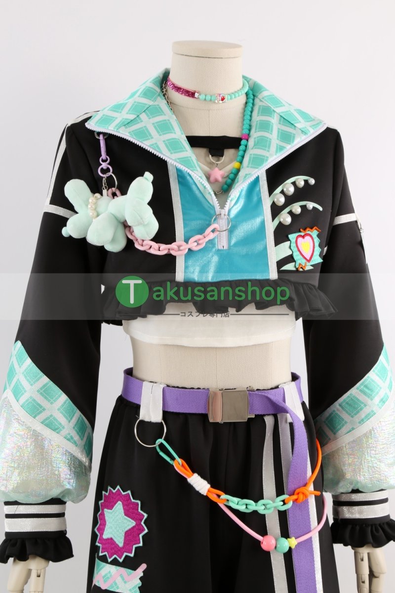 画像6: あんスタ あんさんぶるスターズ   ポッピン・メイリリー ライカ 宝丈萊香 風 コスチューム コスプレ衣装 オーダーメイド (6)