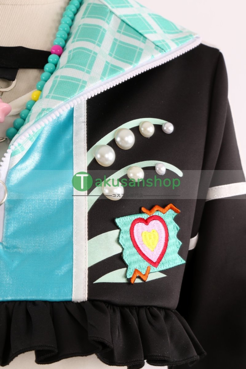 画像9: あんスタ あんさんぶるスターズ   ポッピン・メイリリー ライカ 宝丈萊香 風 コスチューム コスプレ衣装 オーダーメイド (9)