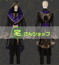 画像2: ツイステ  ツイステッドワンダーランド   マレウス  Malleus 式典服 コスチューム コスプレ衣装【角有り】 (2)