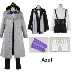 画像7: ツイステ  ツイステッドワンダーランド   アズール  Azul   ジェイド  Jade   フロイド   Floyd    オクタヴィネル寮　寮服   コスチューム コスプレ衣装 (7)