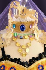 画像4: LoveLive!  ラブライブ！ μ's 踊り子編　覚醒後  園田海未   風 コスチューム コスプレ衣装 オーダーメイド (4)