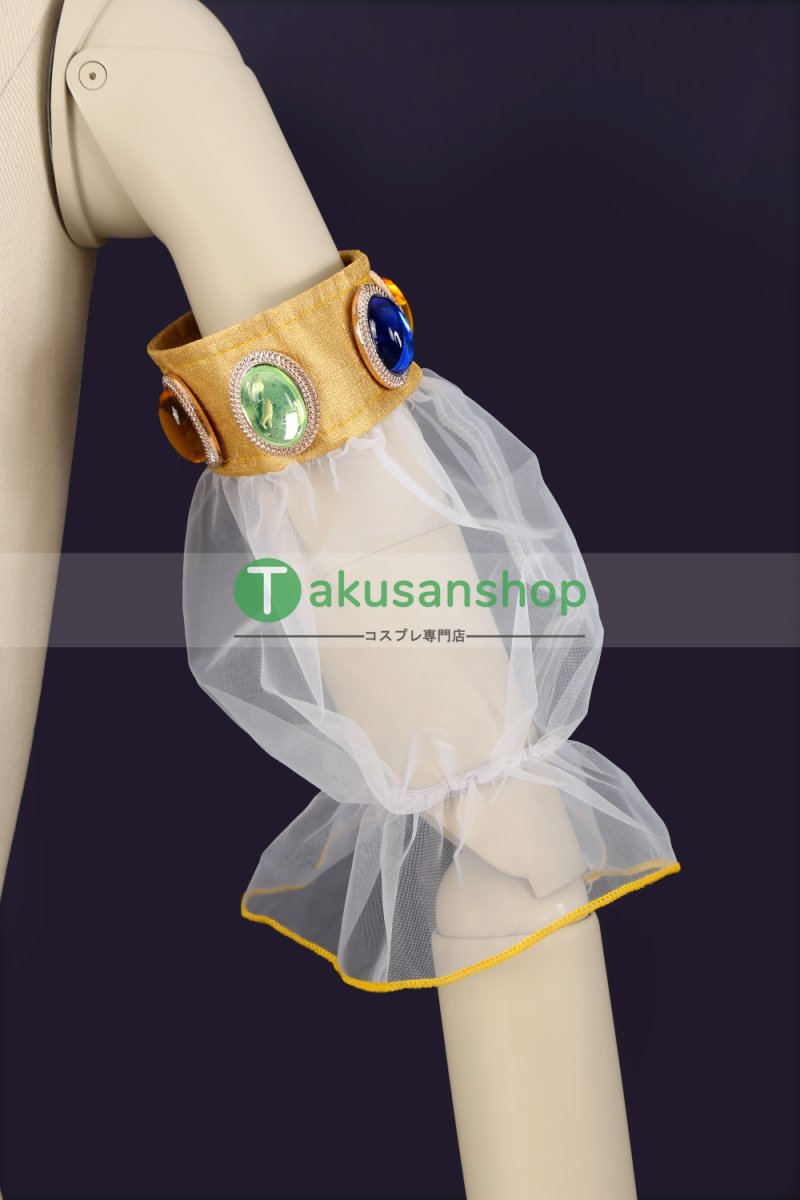 画像10: LoveLive!  ラブライブ！ μ's 踊り子編　覚醒後  小泉花陽   風 コスチューム コスプレ衣装 オーダーメイド (10)