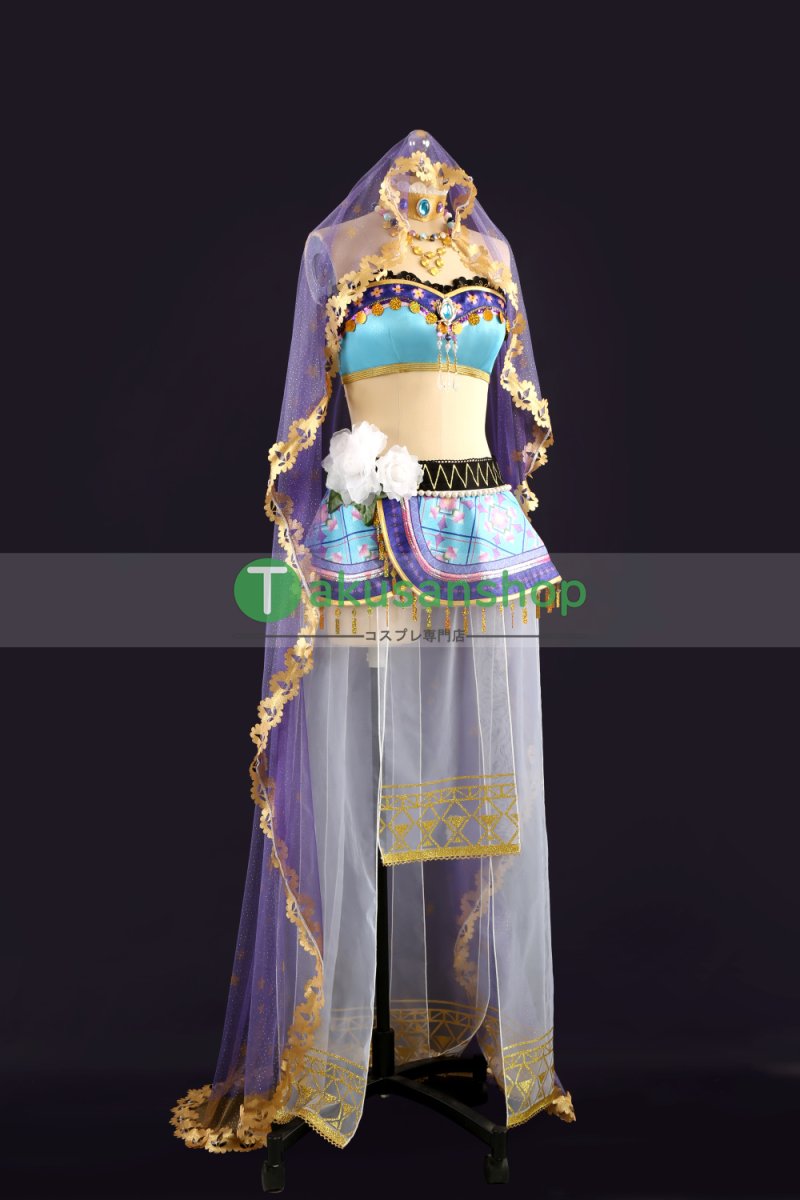 画像2: LoveLive!  ラブライブ！ μ's 踊り子編　覚醒後  絢瀬絵里   風 コスチューム コスプレ衣装 オーダーメイド (2)