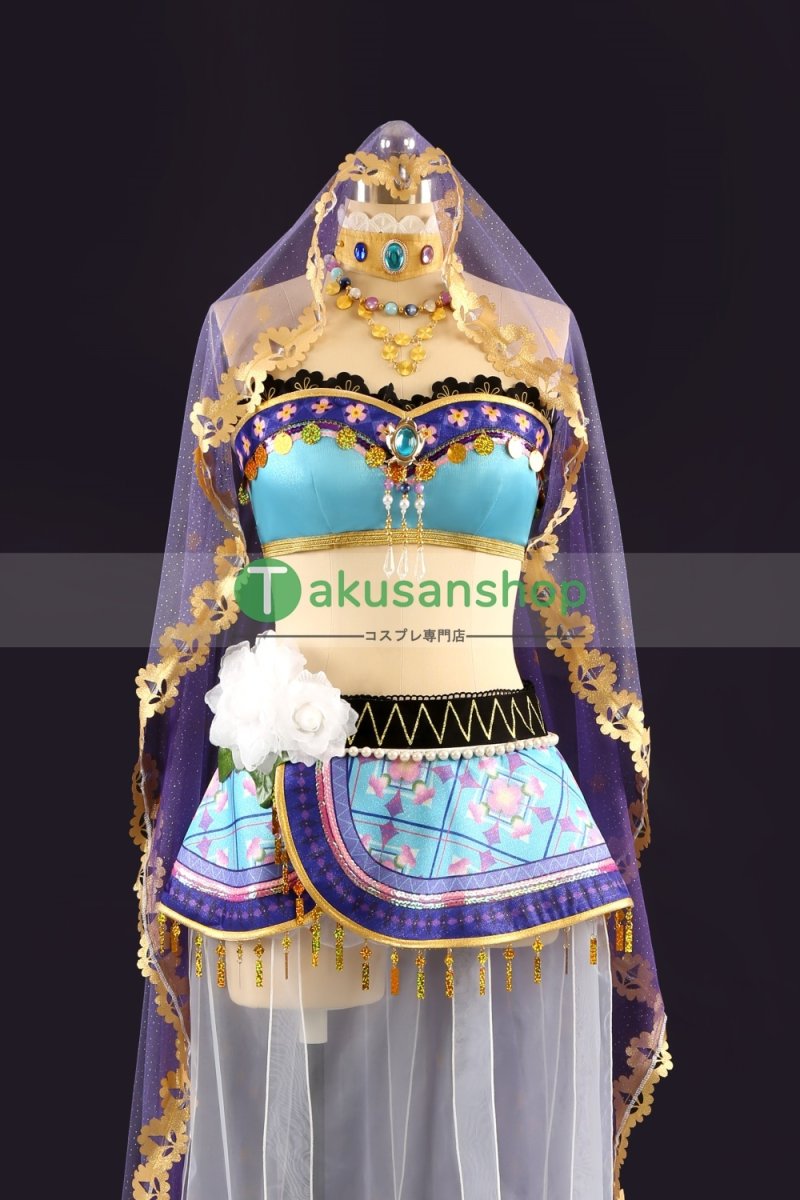 画像4: LoveLive!  ラブライブ！ μ's 踊り子編　覚醒後  絢瀬絵里   風 コスチューム コスプレ衣装 オーダーメイド (4)