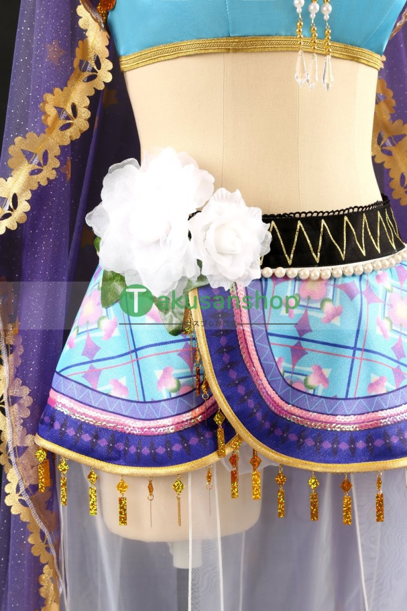 画像7: LoveLive!  ラブライブ！ μ's 踊り子編　覚醒後  絢瀬絵里   風 コスチューム コスプレ衣装 オーダーメイド (7)