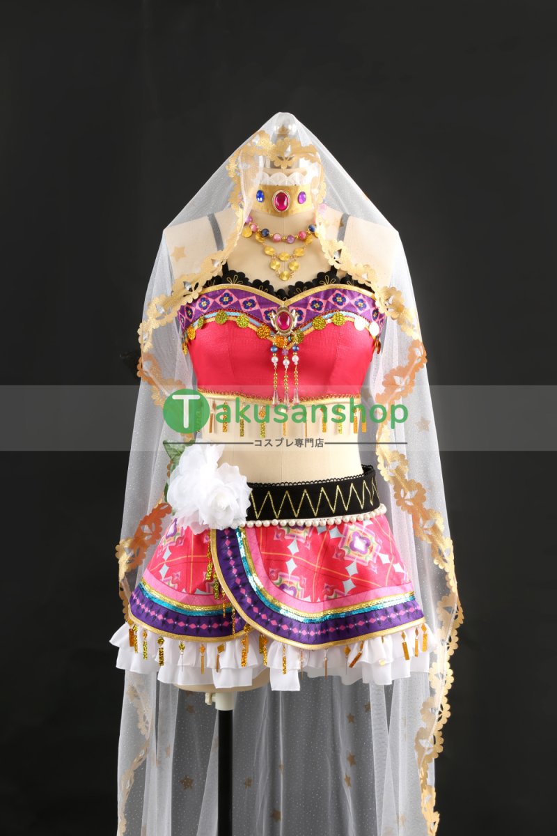 画像2: LoveLive!  ラブライブ！ μ's 踊り子編　覚醒後  矢澤にこ   風 コスチューム コスプレ衣装 オーダーメイド (2)