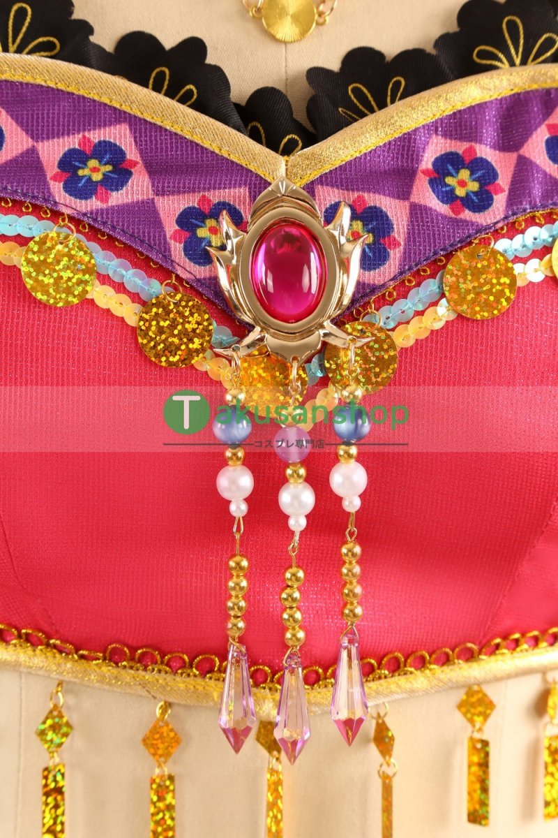 画像4: LoveLive!  ラブライブ！ μ's 踊り子編　覚醒後  矢澤にこ   風 コスチューム コスプレ衣装 オーダーメイド (4)