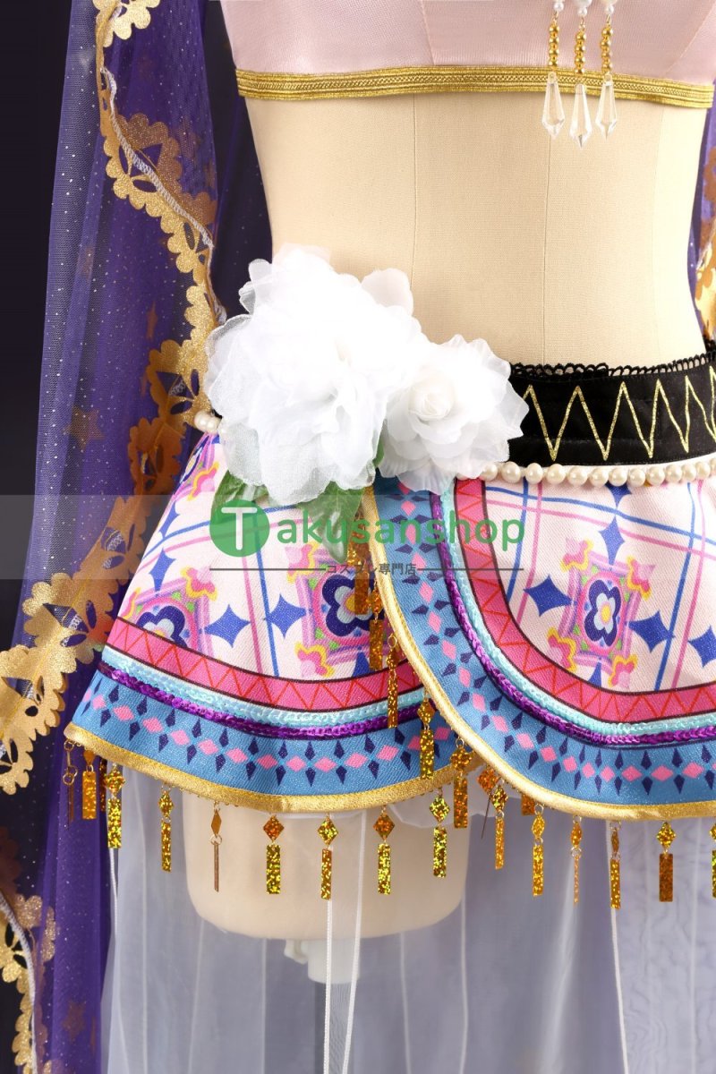 画像6: LoveLive!  ラブライブ！ μ's 踊り子編　覚醒後  南ことり   風 コスチューム コスプレ衣装 オーダーメイド (6)