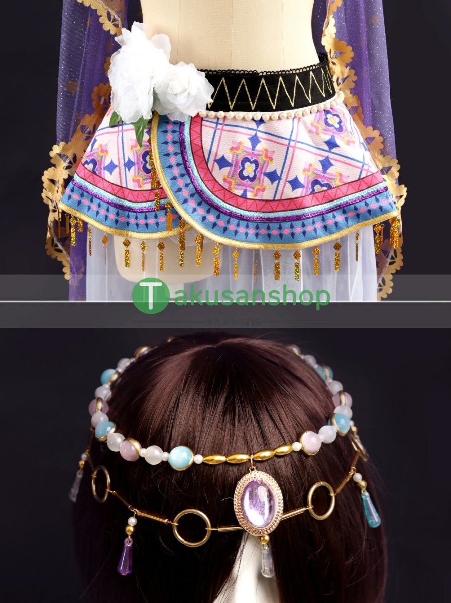 画像8: LoveLive!  ラブライブ！ μ's 踊り子編　覚醒後  南ことり   風 コスチューム コスプレ衣装 オーダーメイド (8)